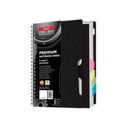 Lurxor 5 Subject A5 Spiral 300Pgs Unruled Notebook - 20406